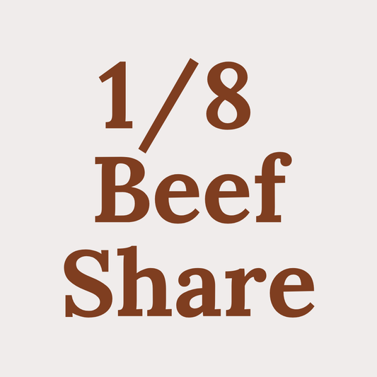 1/8 Beef Share