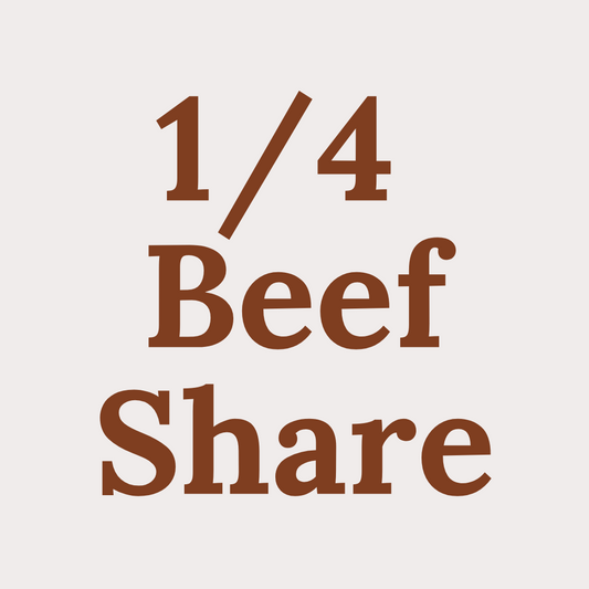 Quarter beef share from Prairie Raised Beef, Wisconsin