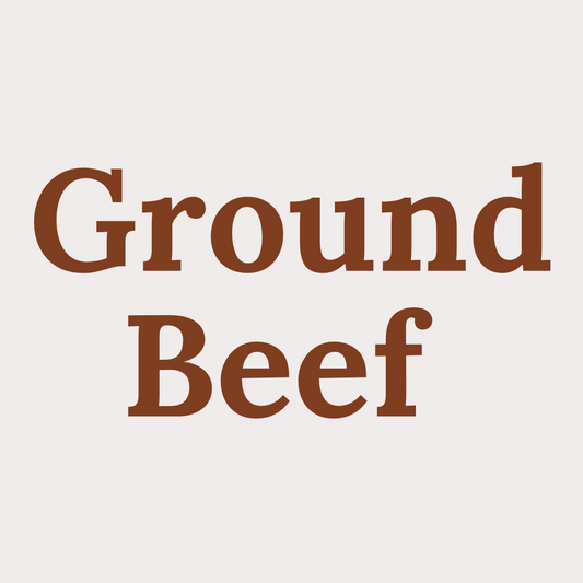Locally raised 90/10 Ground Beef from Prairie Raised Beef—lean, flavorful, and vacuum-sealed for freshness, perfect for burgers, tacos, and more.